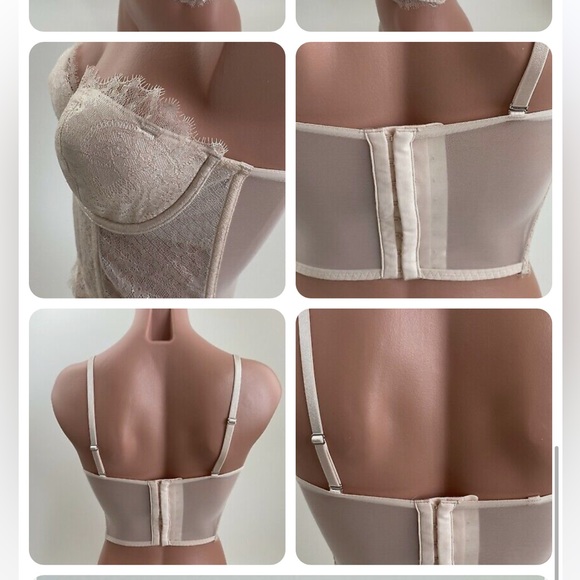 Victoria’s Secret Dream Angels Lined Strapless Corset Bra (NWT) - Picture 6 of 7